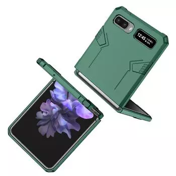 Чехол-держатель с магнитным кольцом и защитой от пота для Samsung Galaxy Z Flip 3 Flip4 Flip 4 5g Flip3, нескользящий матовый чехол на ощупь for Galaxy Z Flip 4 фиолетовый