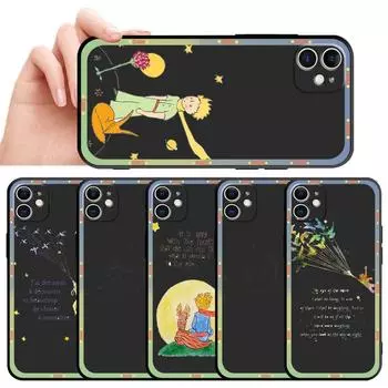 Чехол для Apple Iphone Xs X 8 Plus 7 6s Se 12 Mini Xr 14 Pro Max 13 Pro 11 с рисунком «Король Маленький принц», роскошный силиконовый чехол iPhone 14 Plus