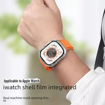 Чехол для Apple Watch 8/9 Ultra 45 мм с полной защитой от пыли и влаги и встроенной мембраной 45mm красный