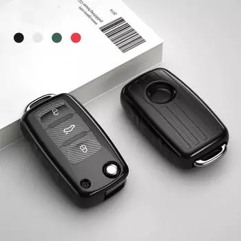 Чехол для автомобильного ключа, держатель для Volkswagen VW Golf mk7 7 3 4 5 6 6r Skoda Octavia A7 polo 9n mk4 passat b7 b8 Tiguan Аксессуары чёрный