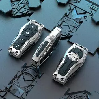 Чехол для автомобильного ключа для BYD Han Ev Tang Dm/Qin PLUS/Song Pro/MAX/Yuan Dolphin E2 Protector Auto Key Car Accessories