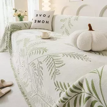 Чехол для дивана из шенилла Four Seasons Universal Anti-Scratching All-Inclusive Universal Cover Cover Non-Slip Sofa Cover 180*130cm