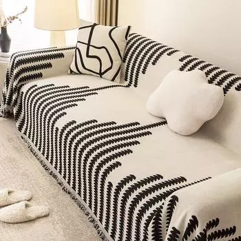 Чехол для дивана Nordic Chenille Universal - устойчивый к царапинам, высококачественный, всесезонный диван-полотенце/одеяло 90x180 cm