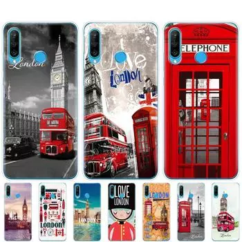 Чехол для HONOR 20 lite view 30 v 30 pro plus Чехол для huawei honor 20S 9A 9C 9S 9X Premium 7s 8a Чехол London big ben Bus honor 20 lite