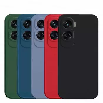 Чехол для Honor 90 Lite Чехол для Honor 90 Lite 90 5G TPU Противоударный жидкий силиконовый чехол для телефона Чехол для Honor 90 Lite Honor 90 Lite чёрный