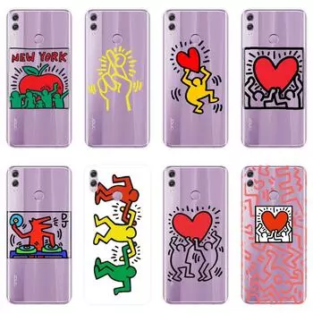 Чехол для Huawei Honor 7 8 9 10 Lite Funny Heart Силиконовый чехол для Huawei Honor 7 7S 7X 7A 7C Pro 10 9 8 8X MAX Чехол для телефона Honor 7 5.2 inch