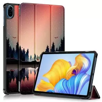 Чехол для Huawei honor Pad 8 HEY-W09 12 2022 PU кожаный складной магнитный чехол для смарт-планшета Funda For Honor Pad 8 12 дюймов Чехол Honor Pad 8 12 inch чёрный