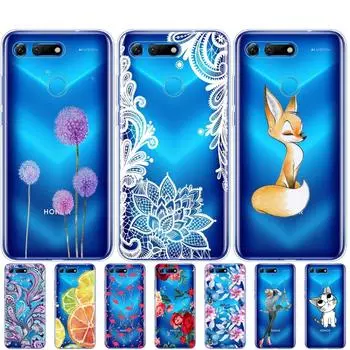 Чехол для Huawei Honor View 20 V20 Чехол TPU Funda Мягкий силиконовый чехол для Honor V20 Capa Cover Full 360 Защитная оболочка honor view 20