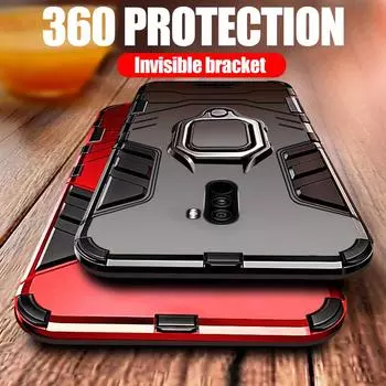 Чехол для Huawei Mate 20 Lite P20 P30 Pro P40 Lite, бронированный магнитный чехол для телефона Honor 6X 8X P Smart Y9 2019, противоударный бампер For P20 темно-синий