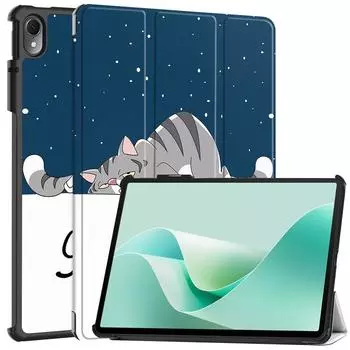 Чехол для Huawei MatePad 11 5 S 2024, складной чехол с магнитной подставкой, чехол для Huawei MatePad 11.5 S 11.5S, автоматический режим сна и пробуждения MatePad 11.5 S 2024 чёрный