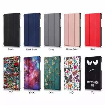 Чехол для Huawei MediaPad M5 Lite 10 BAH2-W19/L09/W09, ультратонкий чехол-подставка из искусственной кожи для Mediapad T5 10,0, чехол M5 lite 10.1 inch красный