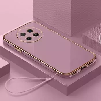 Чехол для Huawei nova Y91 Huawei nova Y91, чехол STG-LX1 STG-LX2, чехол для телефона NOVA y91, роскошный противоударный чехол с квадратным покрытием For Huawei nova Y91&Case & Strap