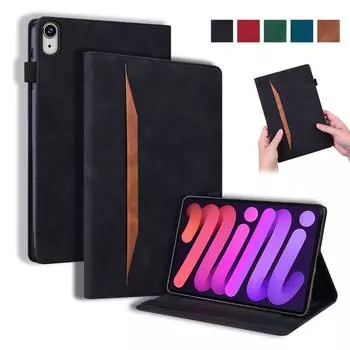 Чехол для iPad Mini 6 2021 года, роскошный чехол-кошелек из искусственной кожи для iPad Mini 6, чехол Funda для iPad Mini 5 Mini 4 3 2 1 For iPad Mini 12345