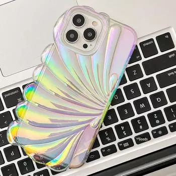Чехол для iPhone 11-15/14 Pro Max с цветным покрытием 3D Shell - защитный чехол Apple iPhone 13 Pro