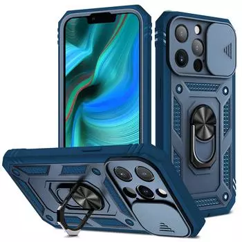 Чехол для iPhone 15 14 Pro Max 13 12 11 SE Plus XS XR 8 Heavy Duty с камерой, поворот на 360 градусов для подставки, прочный чехол iPhone 12 Pro