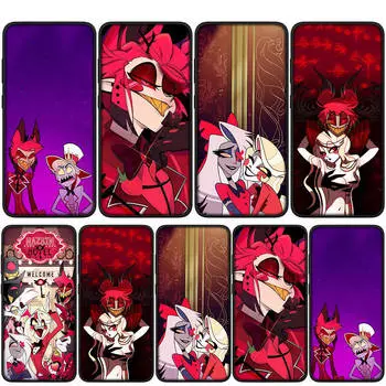 Чехол для iPhone 15 14 Xiaomi Redmi Note 13 12 11 Pro Max X 8 7 9 XR Samsung Galaxy S24 S23 OPPO A15 Huawei Hazbins Hotels Charile Angel Alastor чехол for Redmi Note 9 болюс