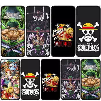 Чехол для iPhone 15 14 Xiaomi Redmi Note 13 12 11 Pro Max X 8 7 9 XR Samsung Galaxy S24 S23 9C OPPO A15 Huawei Roronoa Zoro Luffy One Piece Phone Case for iPhone 13 экрю