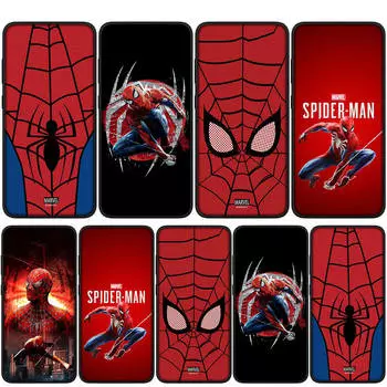 Чехол для iPhone 15 14 Xiaomi Redmi Note 13 12 11 Pro Max X 8 7 9 XR Samsung Galaxy S24 S23 A05 OPPO A15 Huawei Spider Man Comics Spiderman Phone Case