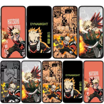Чехол для iPhone 15 14 Xiaomi Redmi Note 13 12 11 Pro Max X 8 7 9 XR Samsung Galaxy S24 S23 OPPO A15 Huawei Bakugou Katsuki BNHA My Hero Academia Чехол for Redmi Note 11S 5G олений