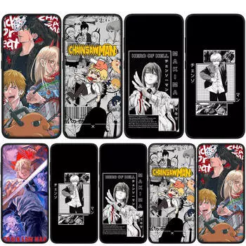 Чехол для iPhone 15 14 Xiaomi Redmi Note 13 12 11 Pro Max X 8 7 9 XR Samsung Galaxy S24 S23 A05 OPPO A15 Huawei Tatsuki Fujimoto Chainsaw Man Gir Case for OPPO A78 5G ceil