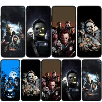 Чехол для iPhone 15 14 Xiaomi Redmi Note 13 12 11 Pro Max X 8 7 9 XR Samsung Galaxy S24 S23 A05 OPPO A15 Huawei Проклятие Майкла Майерса чехол для телефона