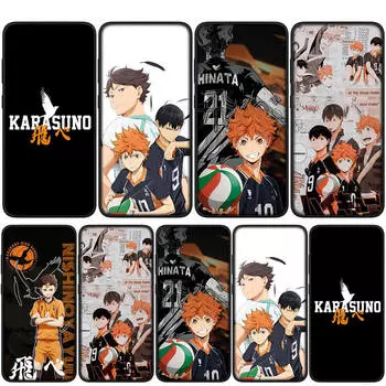 Чехол для iPhone 15 14 Xiaomi Redmi Note 13 12 11 Pro Max X 8 7 9 XR Samsung Galaxy S24 S23 A05 OPPO Huawei karasuno Haikyuu Shoyo Hinata Чехол для телефона