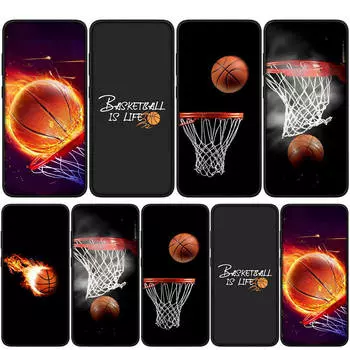 Чехол для iPhone 15 14 Xiaomi Redmi Note 13 12 11 Pro Max X 8 7 9 XR Samsung Galaxy S24 S23 A05 OPPO A15 Huawei Basketball Sports Phone Case for iPhone 14 Pro ceil