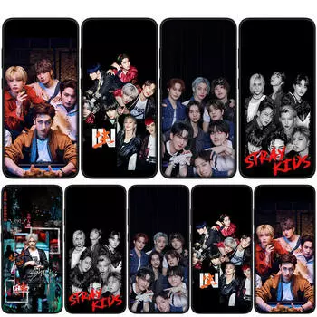 Чехол для iPhone 15 14 Xiaomi Redmi Note 13 12 11 Pro Max X 8 7 9 XR Samsung Galaxy S24 S23 A05 OPPO A15 Huawei Cute Stray Kpop Kids SKZ Phone Case for Redmi 12 олений