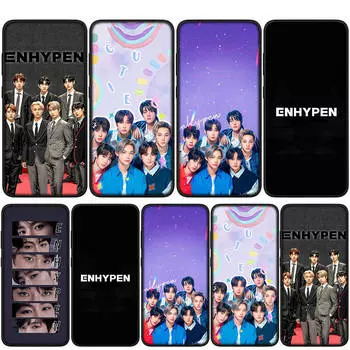 Чехол для iPhone 15 14 Xiaomi Redmi Note 13 12 11 Pro Max X 8 7 9 XR Samsung Galaxy S24 S23 S20 FE 13C A05 OPPO A15 Huawei Kpop ENHYPENs чехол для телефона