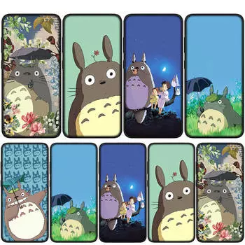 Чехол для iPhone 15 14 Xiaomi Redmi Note 13 12 11 Pro Max X 8 7 9 XR Samsung Galaxy S24 S23 S20 FE 9C 13C OPPO A15 Huawei Comics Totoro Phone Case for Samsung Galaxy A55 5G болюс