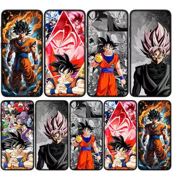 Чехол для iPhone 15 14 Xiaomi Redmi Note 13 12 11 Pro Max X 8 7 9 XR Samsung Galaxy S24 S23 OPPO Huawei Dragon Ball DragonBall Goku Cartoon Phone Case for Huawei Y9S олений
