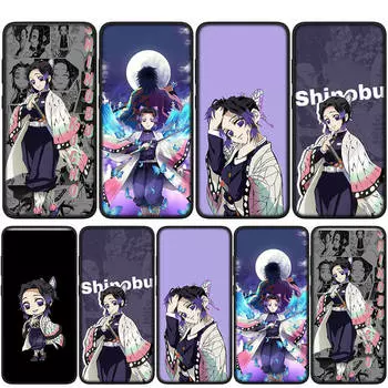 Чехол для iPhone 16 15 14 Xiaomi Redmi Note 13 12 11 Pro Max X 10 8 9 XR Samsung Galaxy S24 S23 OPPO Huawei Demon Slayer Tanjirou Nezuko Shinobu for Redmi Note 12 5G аэро