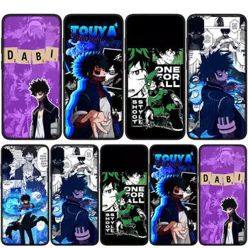 Чехол для iPhone 16 15 14 Xiaomi Redmi Note 13 12 11 Pro Max X 10 8 9 XR Samsung Galaxy S24 S23 A05 OPPO Huawei Dabi My Hero Academia BNHA Phone Case for iPhone (6)(6s) аэро