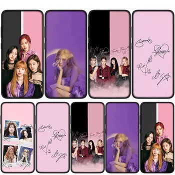 Чехол для iPhone 16 15 14 Xiaomi Redmi Note 13 12 11 Pro Max X 10 8 9 XR Samsung Galaxy S24 S23 A15 13COPPO Huawei Lisa Rose Jennie Jisoo Чехол для телефона for Redmi 12 аэро