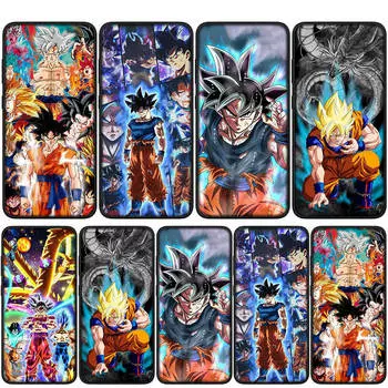 Чехол для iPhone 16 15 14 Xiaomi Redmi Note 13 12 11 Pro Max 8 9 XR Samsung Galaxy S24 S23 OPPO Huawei Cartoon Goku Dragon Ball DragonBall Phone Case for OPPO A40 аэро