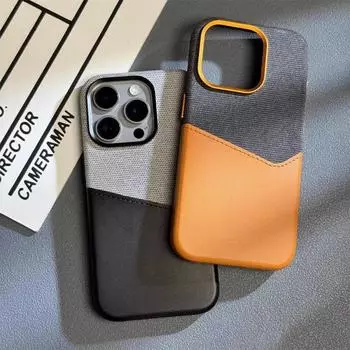 Чехол для iPhone Чехол для iPhone — магнитная беспроводная зарядка MagSafe, чехол для телефона-карты, держатель для карт, для iPhone 15 promax 14 13 12 и т. д. iPhone 15