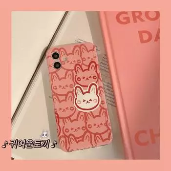 Чехол для iPhone с милым кроликом и мультяшным рисунком для Iphone 14 Plus 13promax 12mini 11 Max X Xr 78 Plus, чехол Comic Sweet Retro Pop 1160 for iphone 14