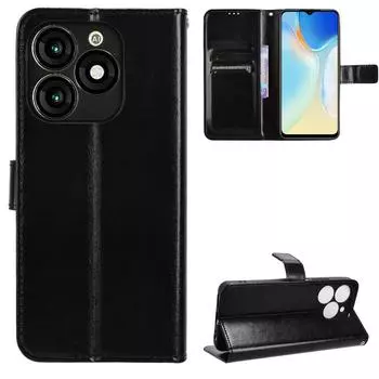 Чехол для ITEL A70 A 70 A665L, откидная крышка, кошелек из искусственной кожи, слот для карт, чехол-подставка для телефона For itel A70/A665L красный