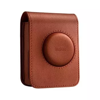 Чехол для камеры мгновенной печати FUJIFILM Instax для Instax Mini Evo Коричневый 520408