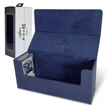 Чехол для карт Card Armor Deck Case 500 листов Multi Storage Magnet Loader Совместимо с Pokeka One Piece Duema Sunista (военно-морской флот)