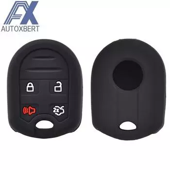 Чехол для ключа для Ford Edge Escape Explorer Flex Focus для Lincoln MKS MKX MKZ для Mazda Tribute чёрный