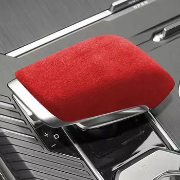 Чехол для коробки передач Changan Unik - фирменные аксессуары для рычага переключения передач из замши Y-6-7 темно-серого
