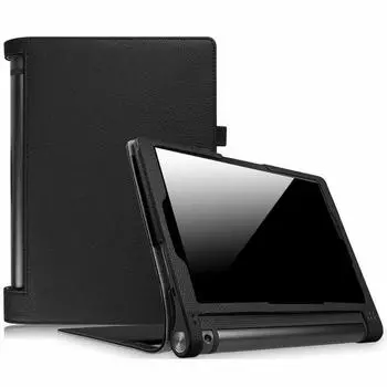 Чехол для Lenovo YOGA Tab 3 10,1 YT-X50F, складной кожаный чехол с подставкой, чехол для планшета темно-синий