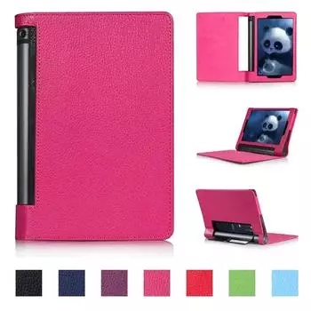 Чехол для Lenovo YOGA Tab 3 Plus 10 YT-X703L X703F, чехол для Lenovo YOGA Tab 3 Pro 10,1 X90l X90F, чехол-подставка из искусственной кожи красный