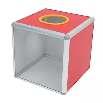 Чехол для лотереи Lucky Raffle Case, односторонний, прозрачный, для комментариев, многоцелевой, лотерейный ящик для ежегодной лотереи 20 cm