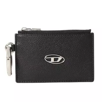 Чехол для монет DIESEL X09357 P0685 черный X08832 PR818 T8013 кошелек, [Товар] чёрный