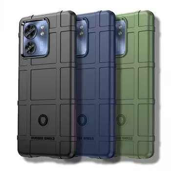 Чехол для Motorola Edge 40 Чехол Moto Edge 40 Мягкий противоударный защитный силиконовый бампер TPU для Motorola Edge 40 30 20 Pro Edge Plus For Edge 40 чёрный