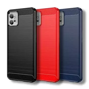 Чехол для Motorola Moto G32 для Moto G32 4G, 6,5-дюймовый противоударный силиконовый бампер из углеродного волокна для Motorola Moto G32 Fundas For Moto G32 чёрный