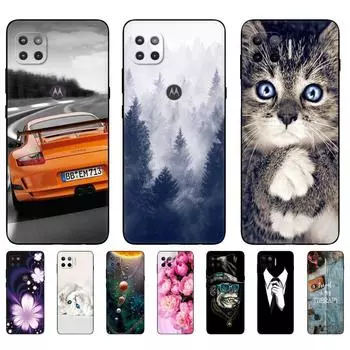 Чехол для Motorola Moto G 5G Plus G10 G20 G30 G100 5G, задняя крышка для телефона Motorola One 5G Ace Bag, мягкий силиконовый черный чехол из ТПУ Moto G 5G Plus