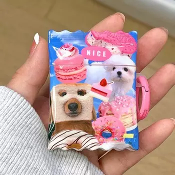 Чехол для наушников Sweet Relif с милым собачьим хлебом, милый мультяшный милый щенок для Apple Airpod 2 3 Pro 2nd 1, беспроводная Bluetooth коробка, капа For Airpods 1 2